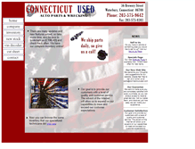 Tablet Screenshot of connecticutused.com